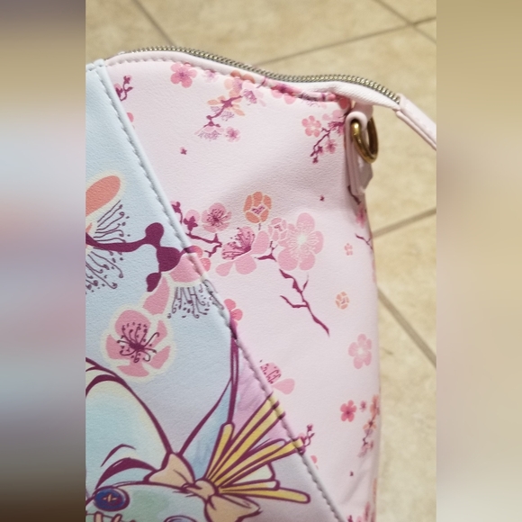 Loungefly Disney Stitch Cherry Blossom Satchel - Picture 5 of 5